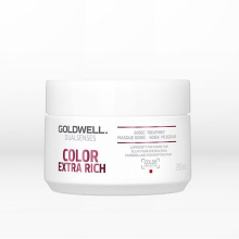 Goldwell Dualsenses Color Extra Rich 60sec Treatment 200ml Μασκά για Βαμμένα Χοντρά Μαλλιά