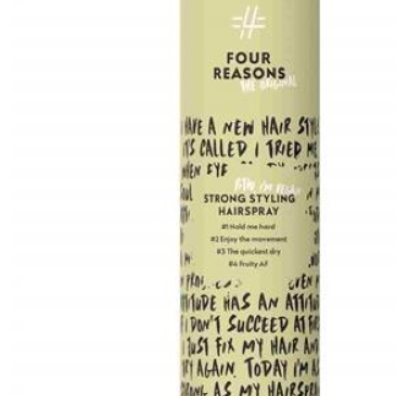 Four Reasons Original Strong Styling Hairspray 300ml Λακ με δυνατό κράτημα.