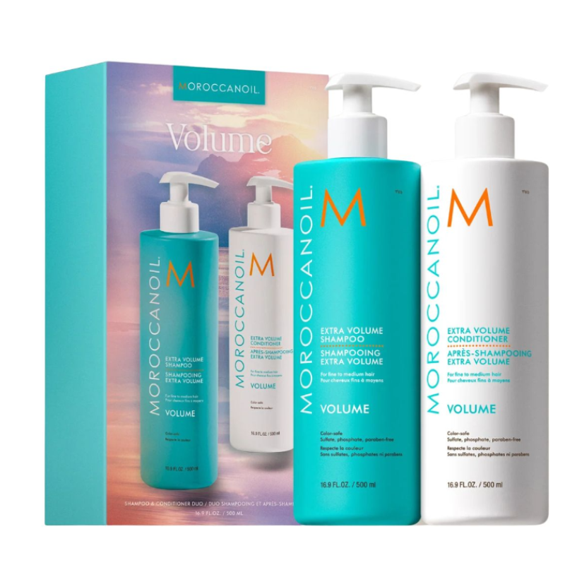 Moroccanoil Volume Shampoo 500ml & Conditioner Duo 500ml Σετ για όγκο μαλλιών