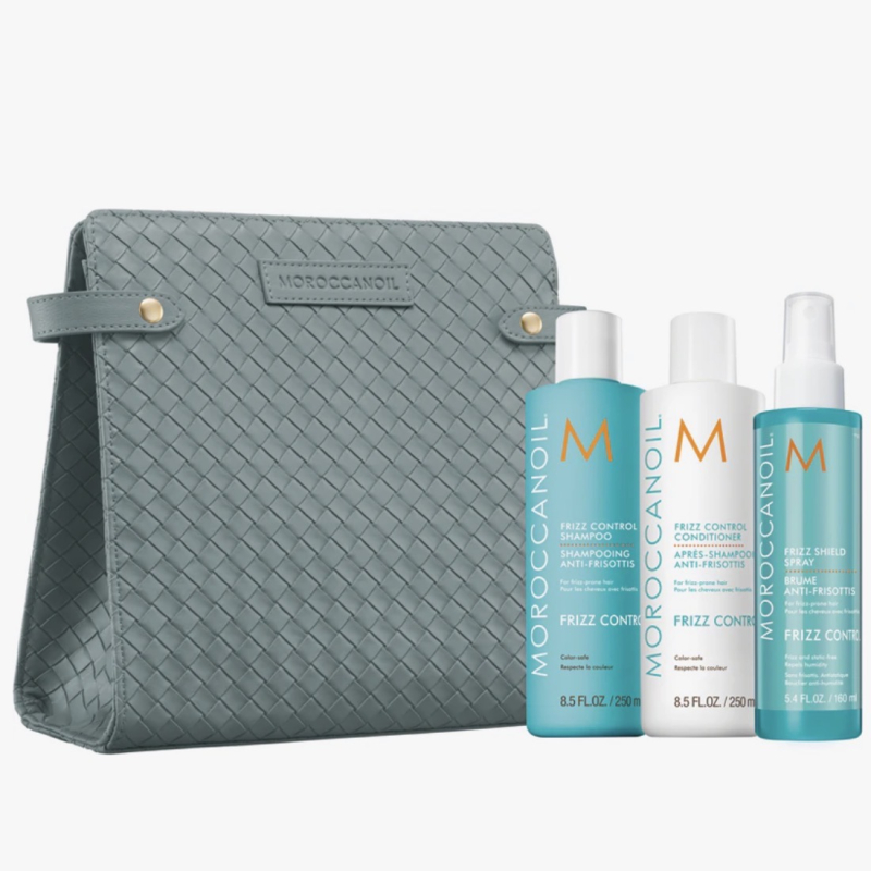Moroccanoil Frizz Control Christmas Set Σετ περιποίησης Μαλλιών για Λείανση 